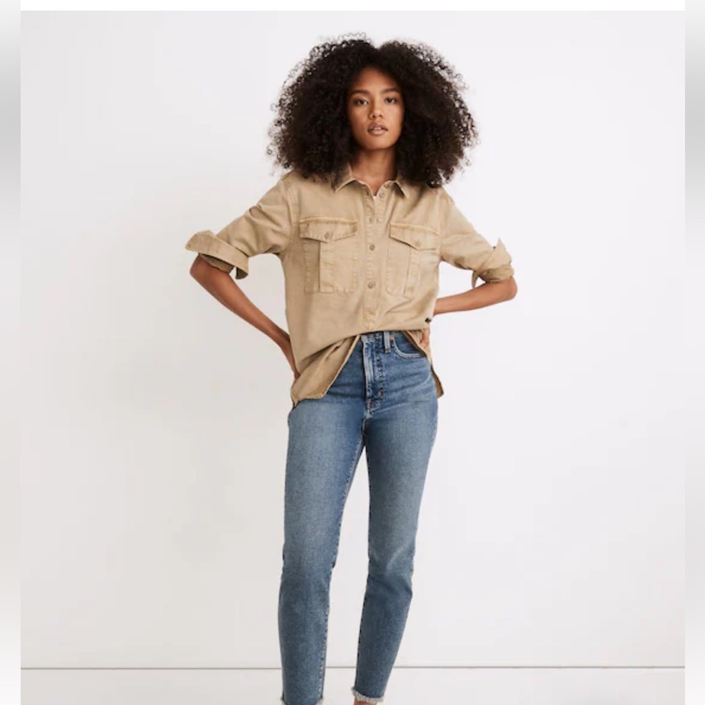 Madewell Military Popover Shirt